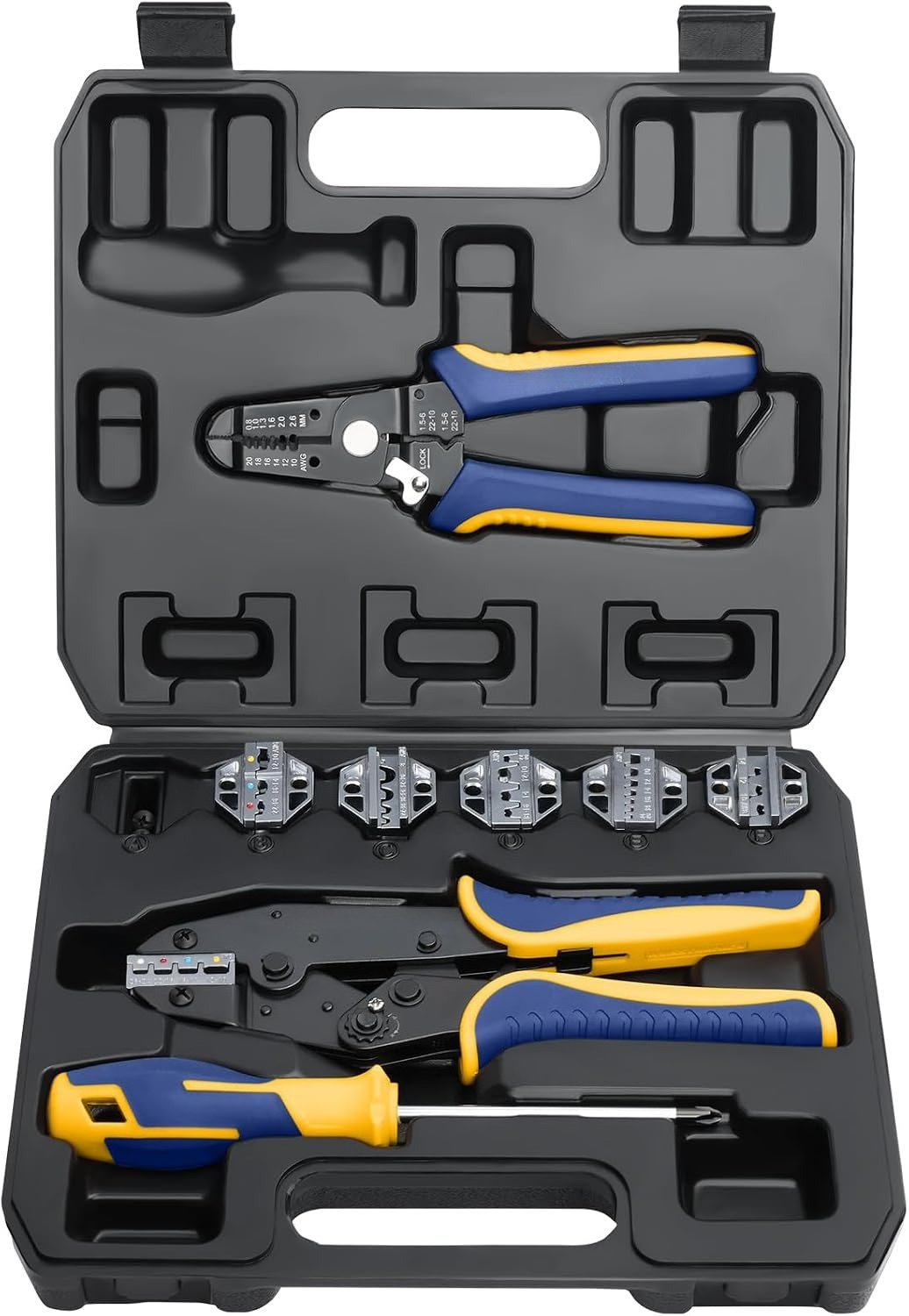 Tool Set - Ensemble de 8 outils de sertissage,