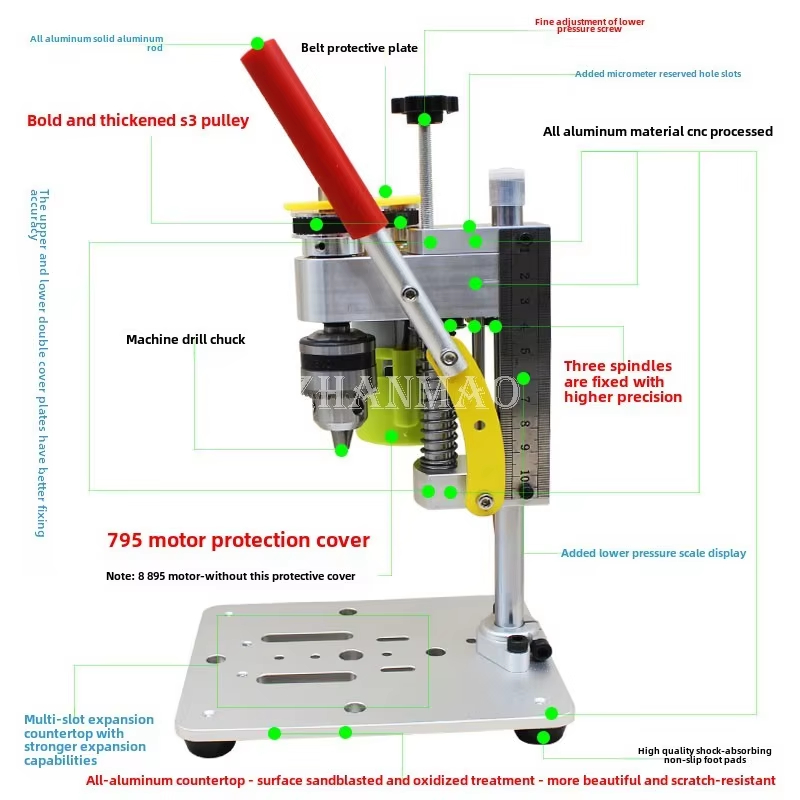 Drill Press - Mini perceuse de précision, perceuse de