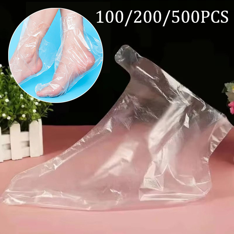 Tools Youtube - 100-500 pièces Chaussettes hydratantes jetables pour