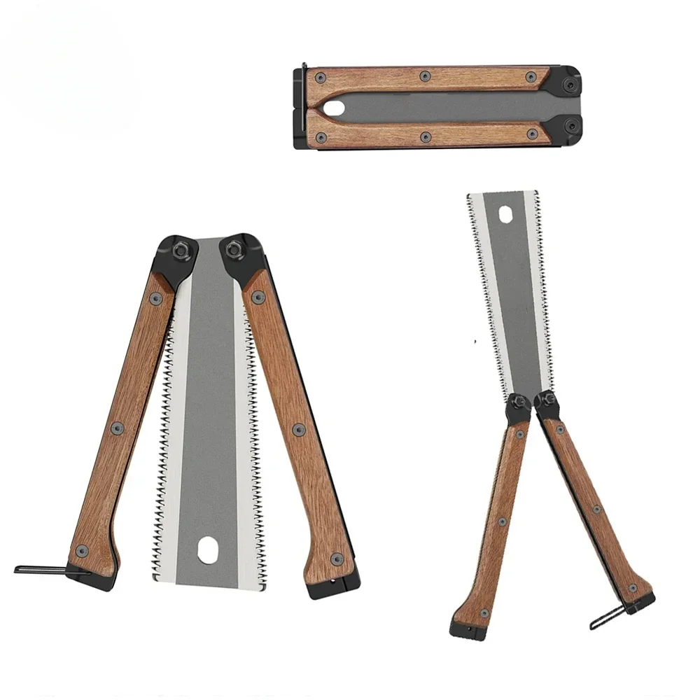 Scie à main pliable double fac - Hacksaw avis et prix