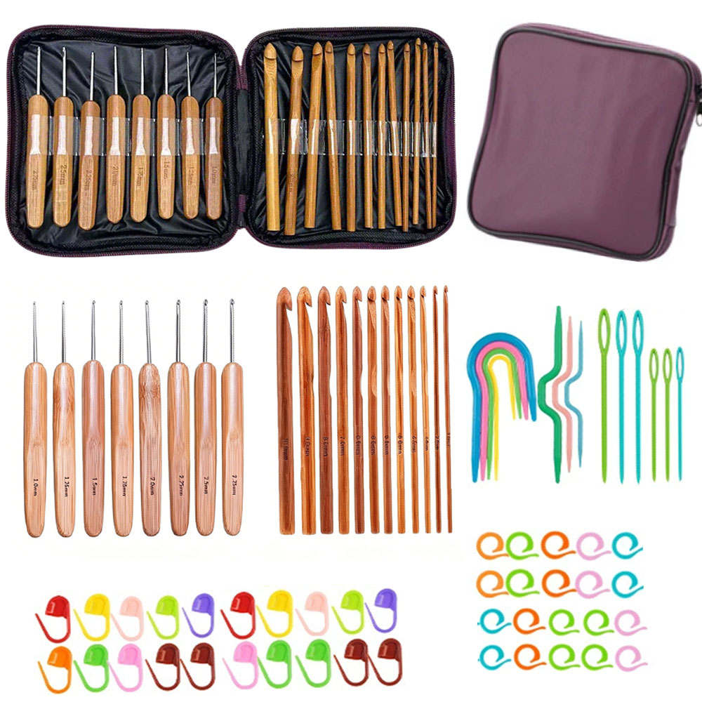 Ensemble de 74 crochets en bam - Tool Bag avis et prix