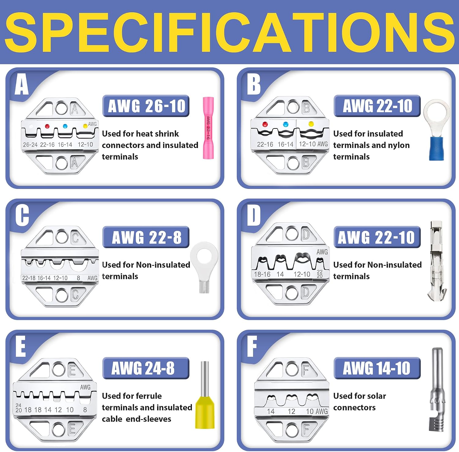 Ensemble de 8 outils de sertis - Tool Set avis et prix
