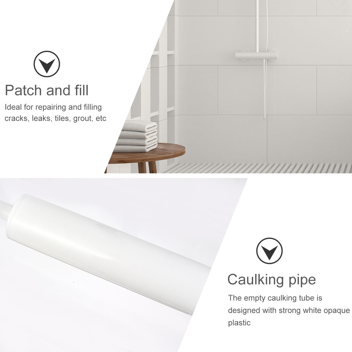 5 tubes de calfeutrage vides,  - Tools Youtube avis et prix