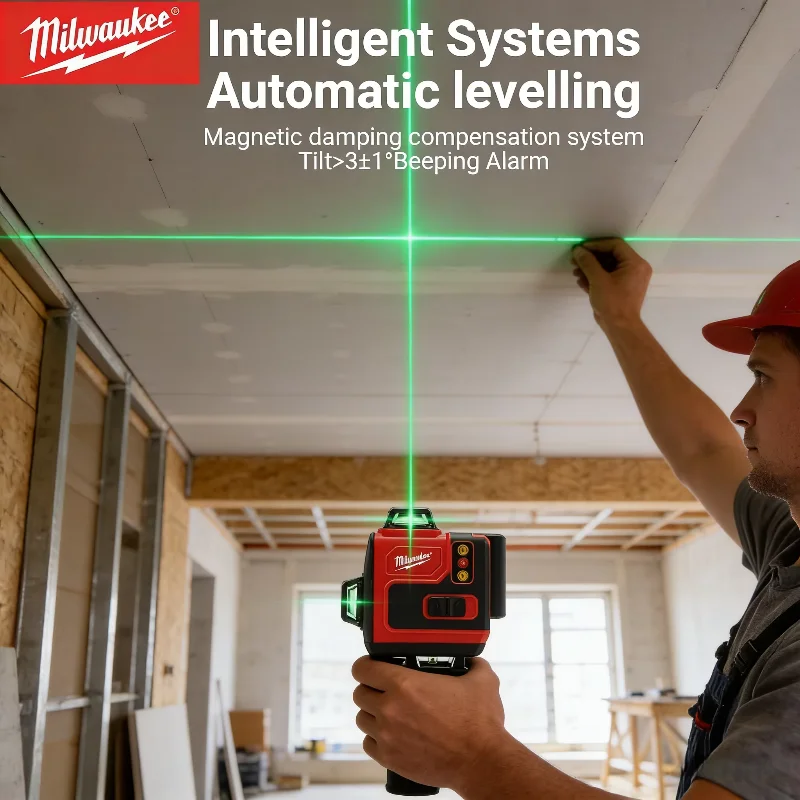Laser 4D 16 lignes Milwaukee a - Spirit Level avis et prix